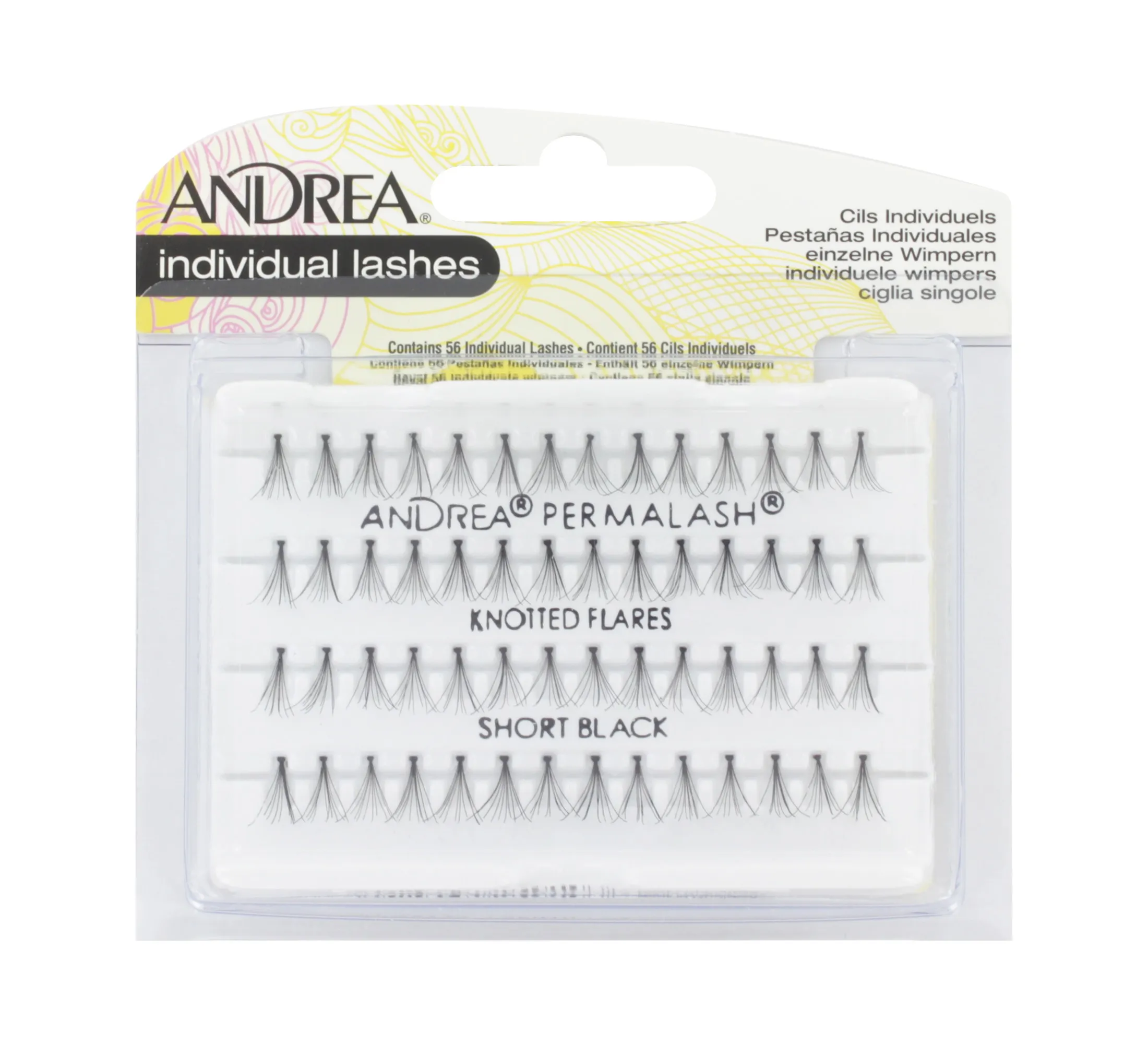 ARDELL IND PRM FLARE  LASHES SHORT BLK