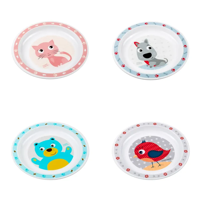 CANPOL PLASTIC BABY PLATE