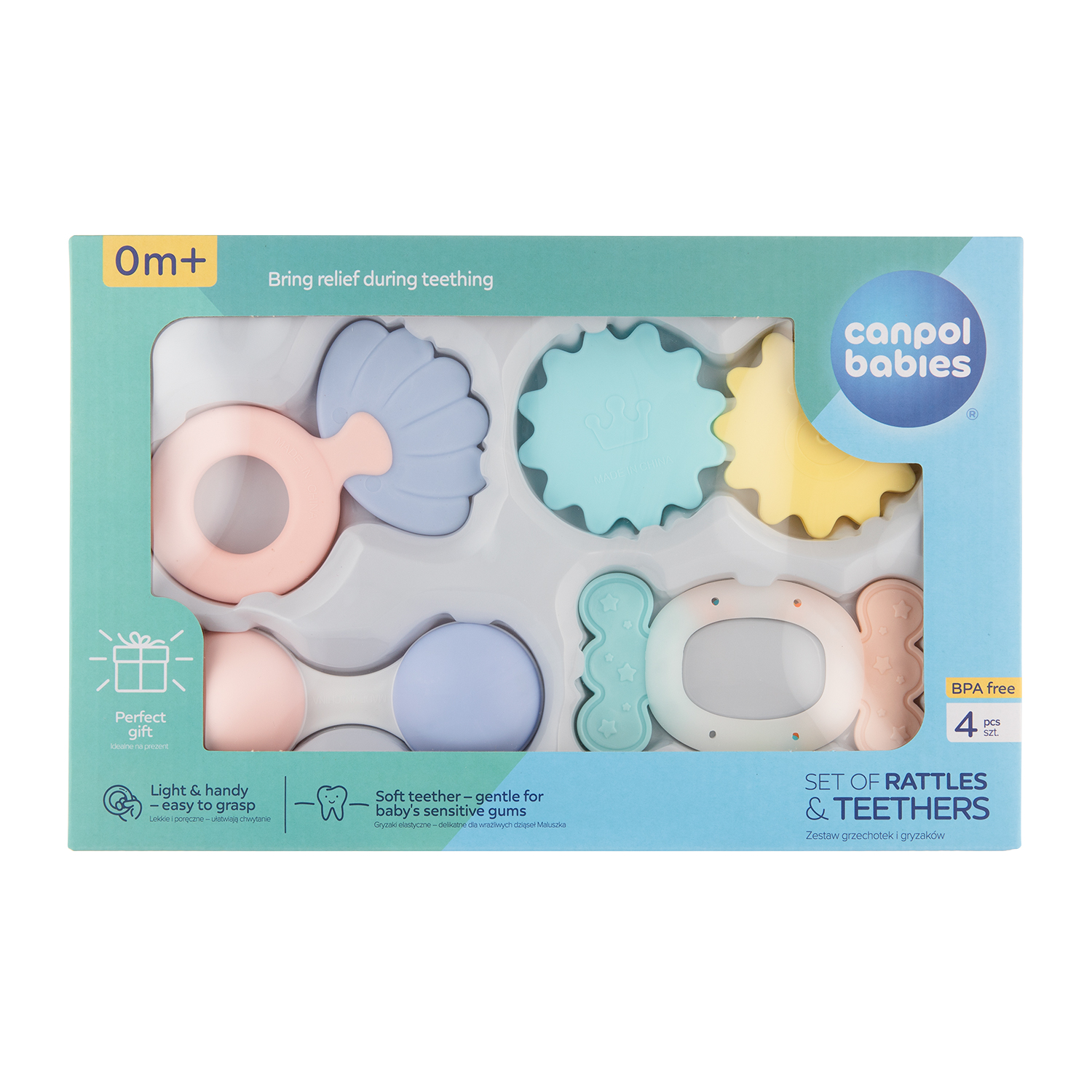 CANPOL FIRST RATTLES SET