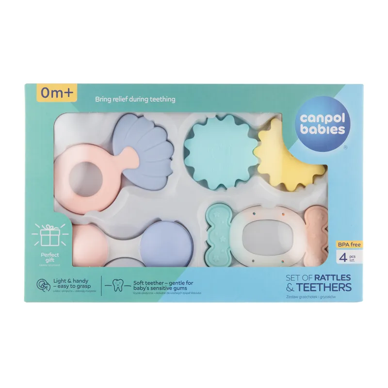 CANPOL FIRST RATTLES SET