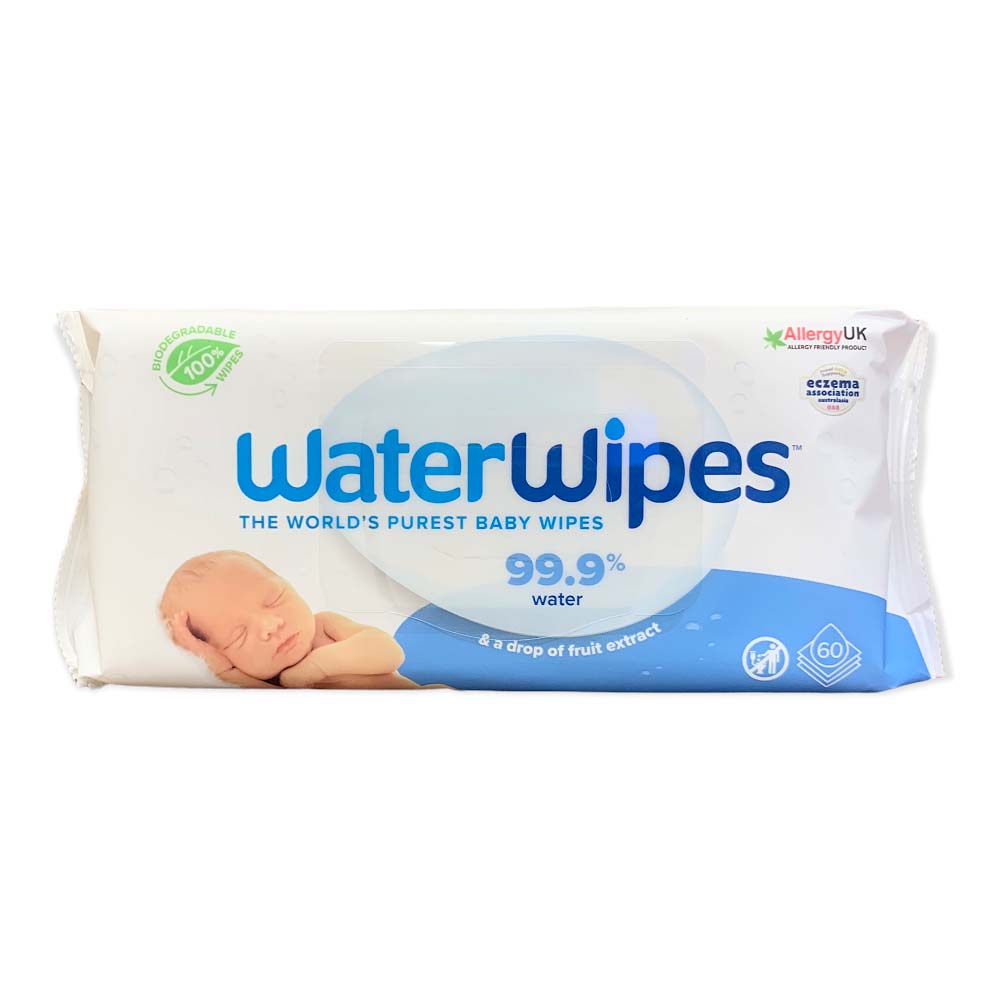 WATER WIPES DERMA H20 (60 PACK) x12