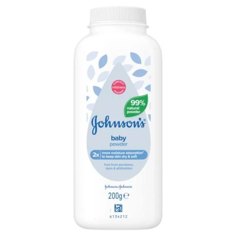 JOHNSONS BABY POWDER NATURAL NEW 200g