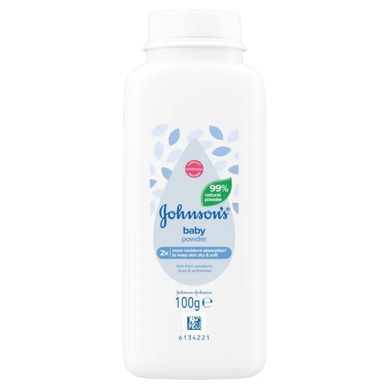 JOHNSONS BABY POWDER NATURAL NEW 100g