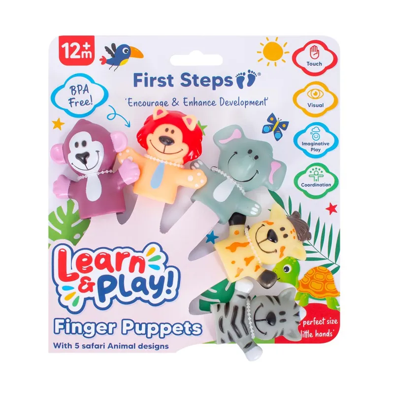 PS807 FINGER PUPPETS BATH TOY