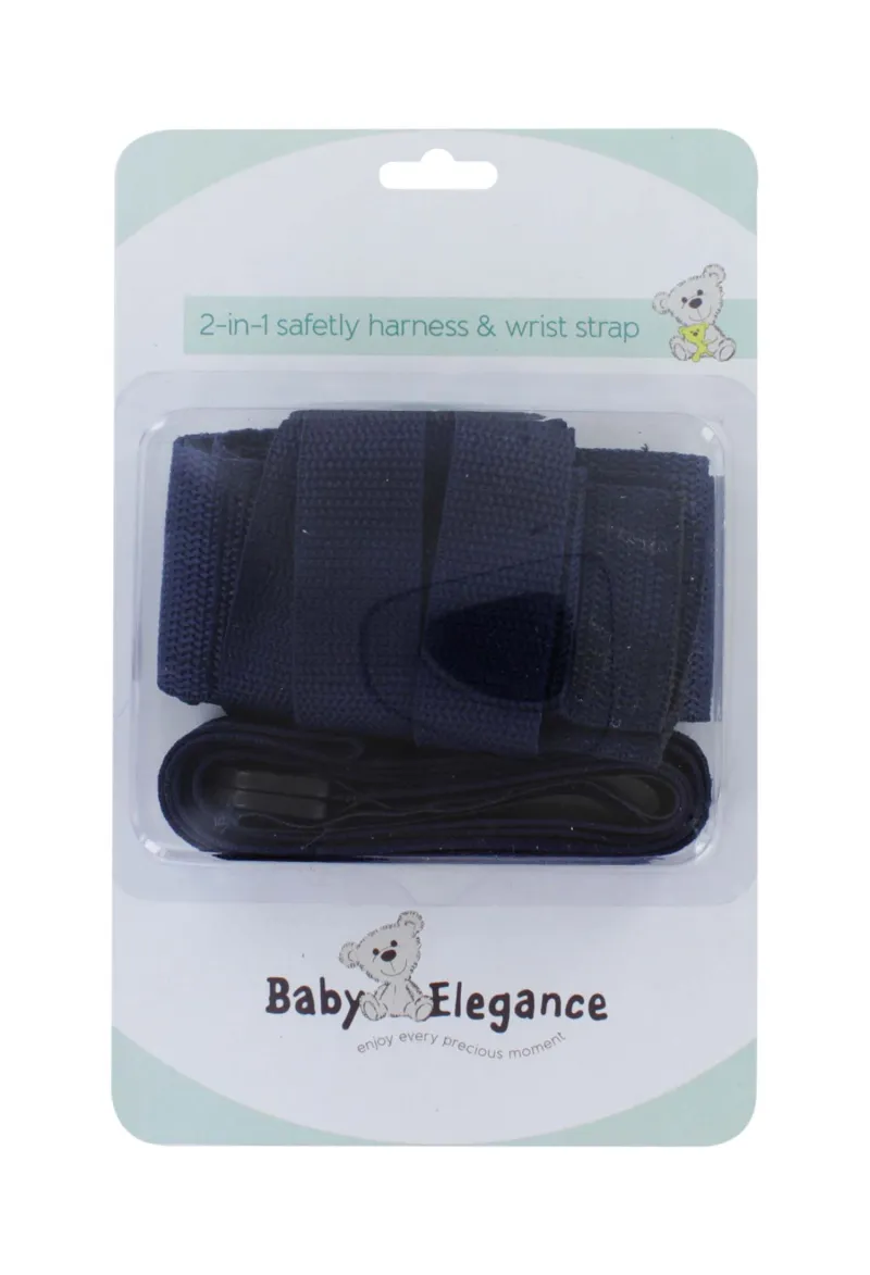 BABY ELEGANCE 2 IN 1 SAFETY HARNESS & WRIST STRAP