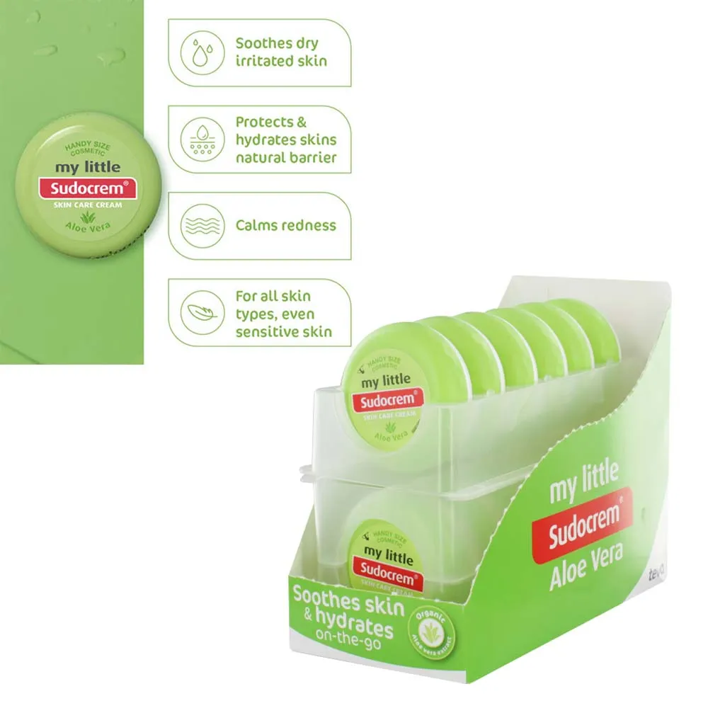 Sudocrem My Little Sudocrem Cream aloe vera 22g x12