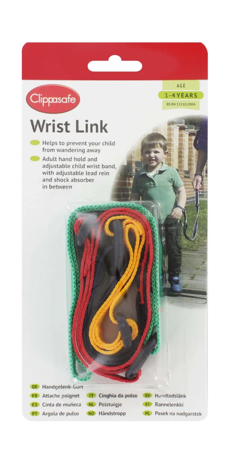 CLIPPASAFE WRIST LINK - MULTICOLOUR 25