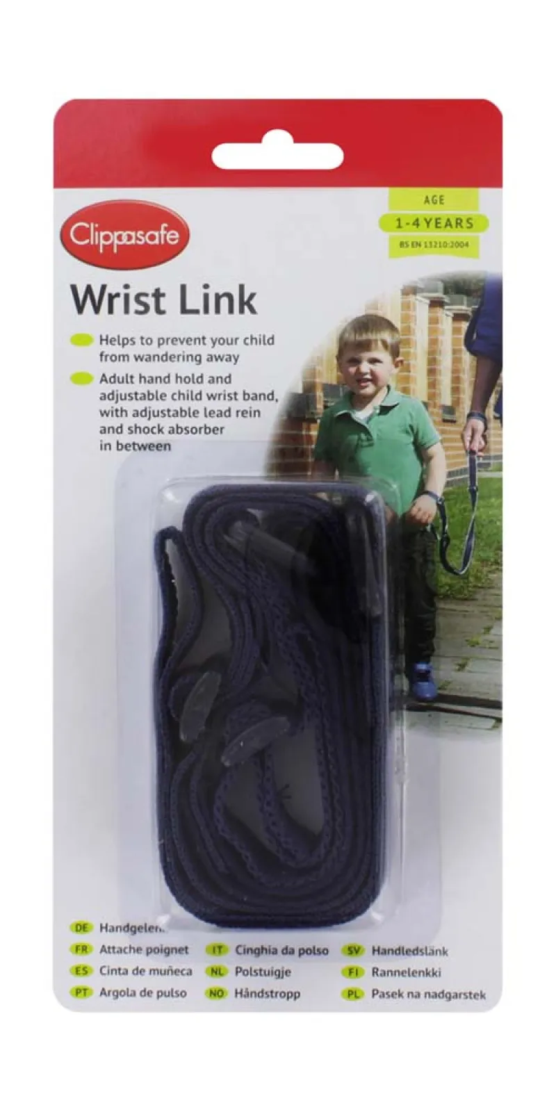 CLIPPASAFE WRIST LINK - NAVY (25)
