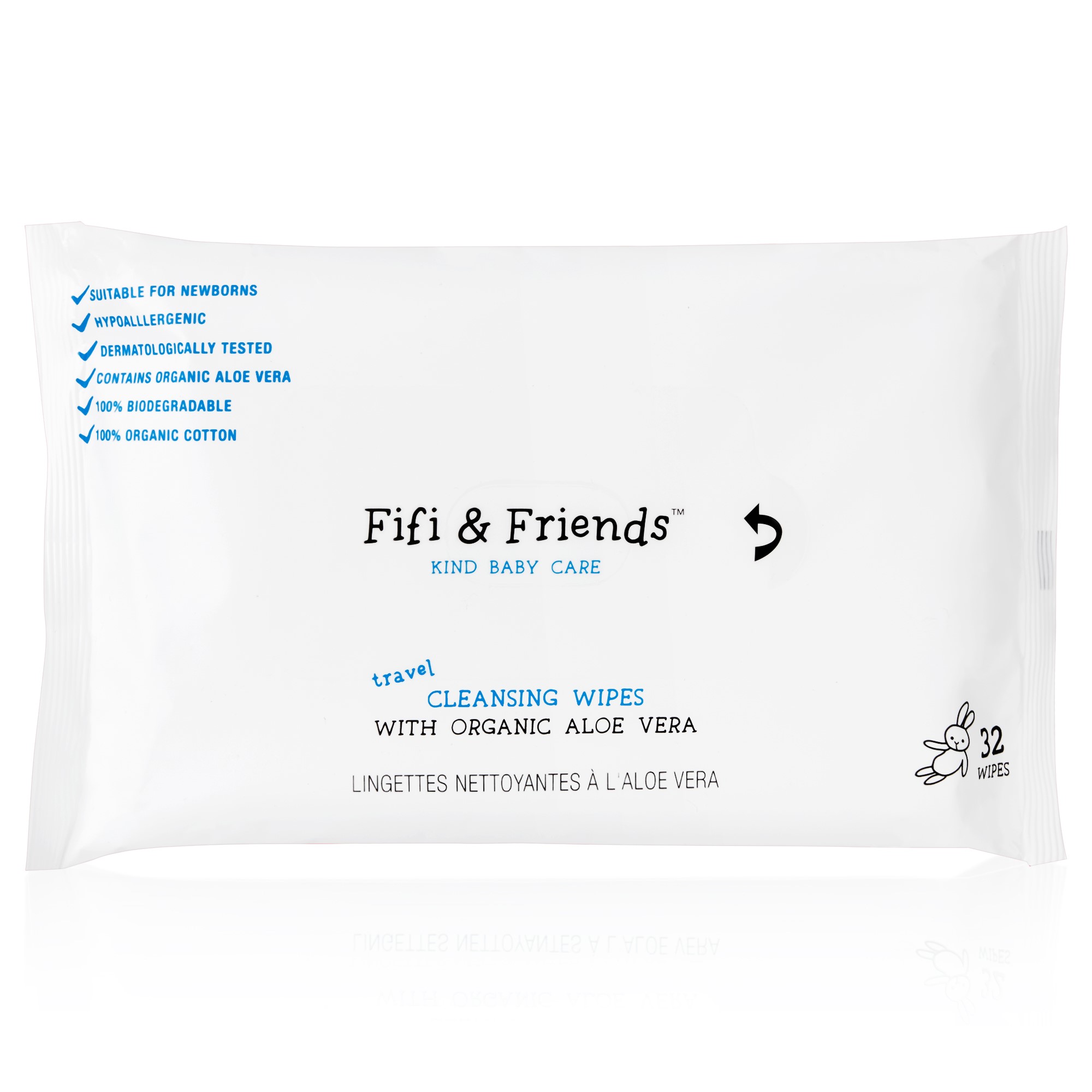 FIFI & FRIENDS 32s TRAVEL CLEANSING WIPES