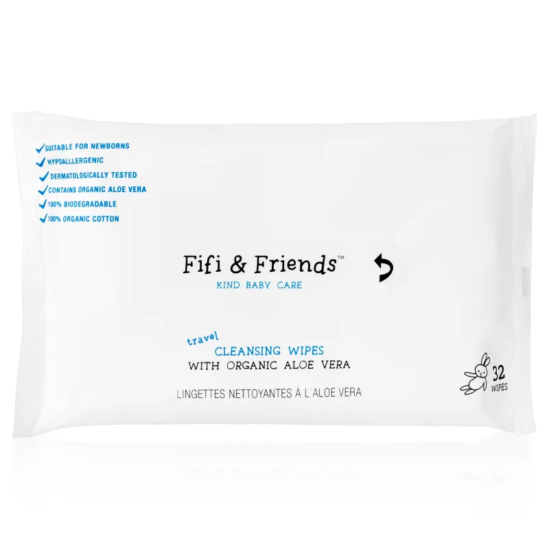 FIFI & FRIENDS 32s TRAVEL CLEANSING WIPES