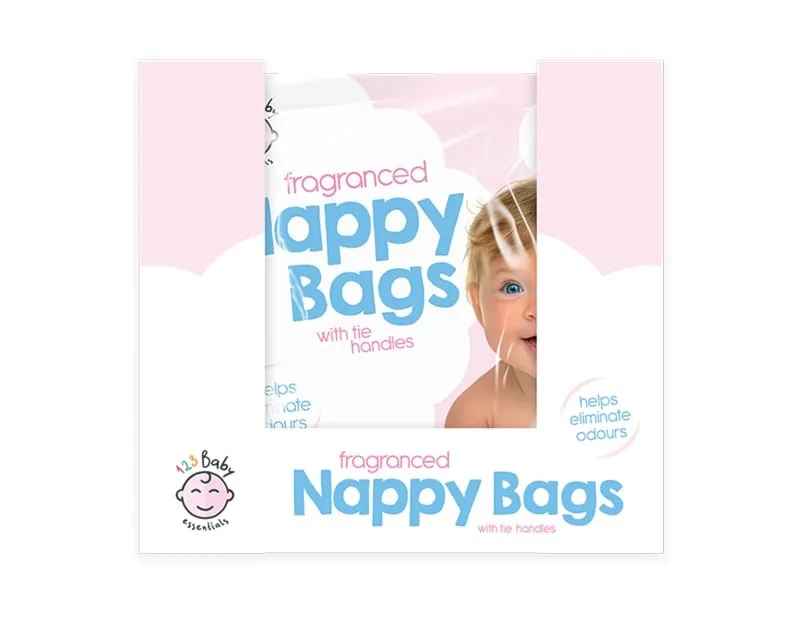 FRAGRANCED NAPPY BAGS 150s