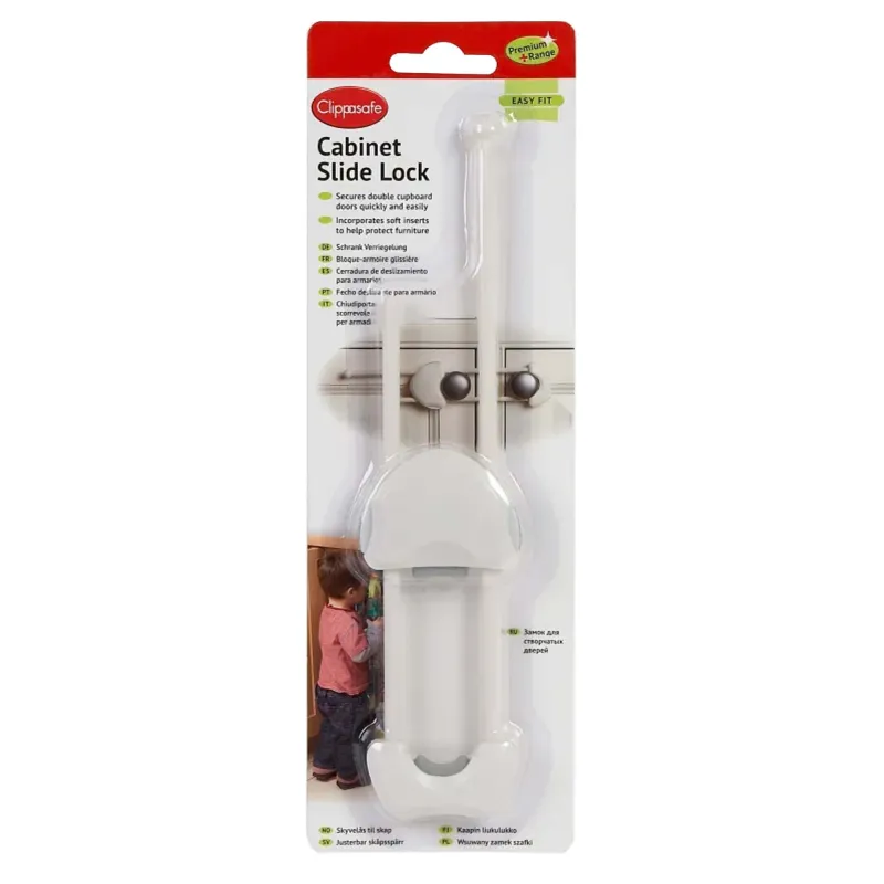 CLIPPASAFE SLIDING CABINET LOCK (72/2)