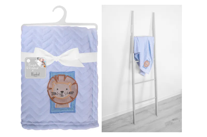 FS962 BABY BLANKETS 75x100cm blue