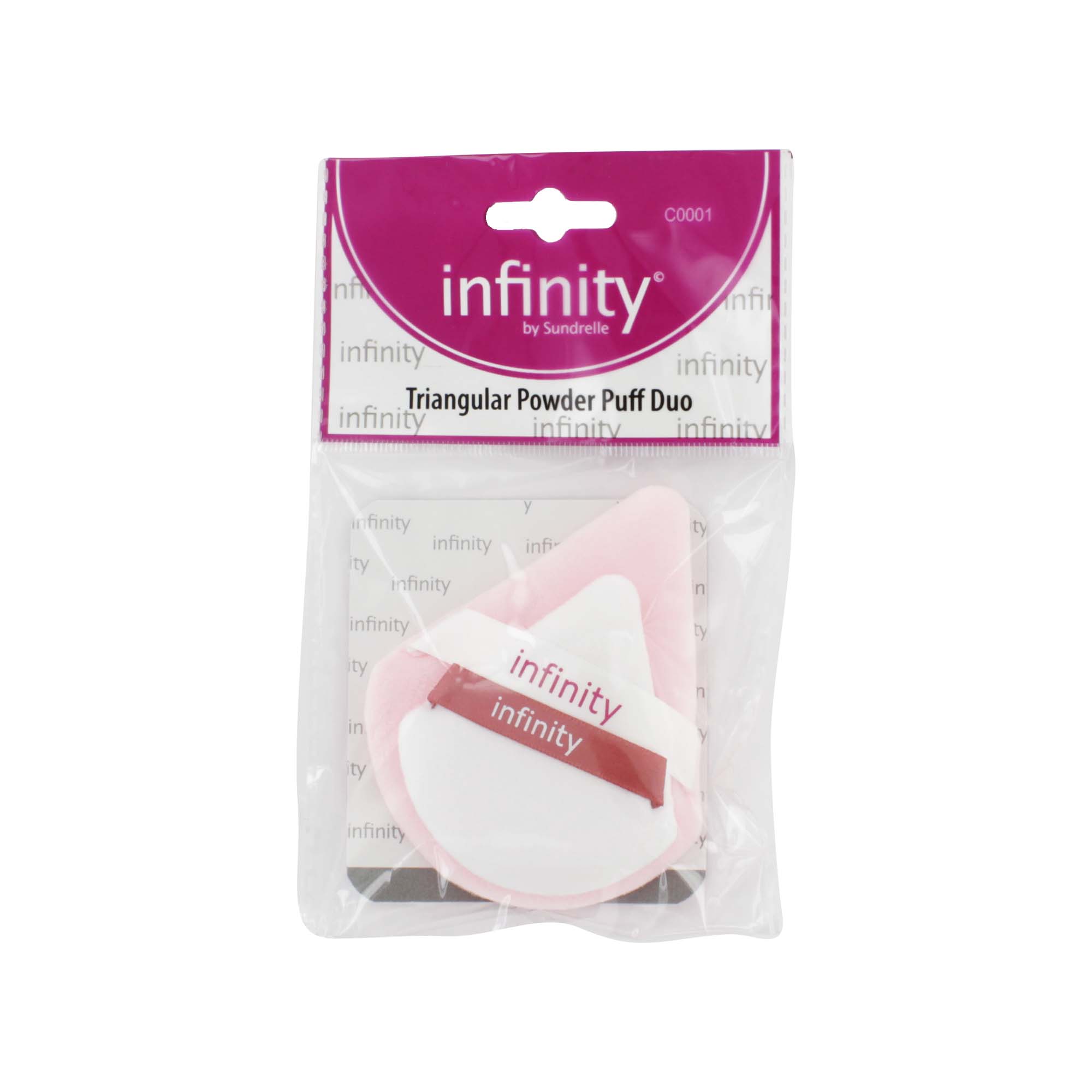 INFINITY TRIANGULAR POWDER PUFF DUO
