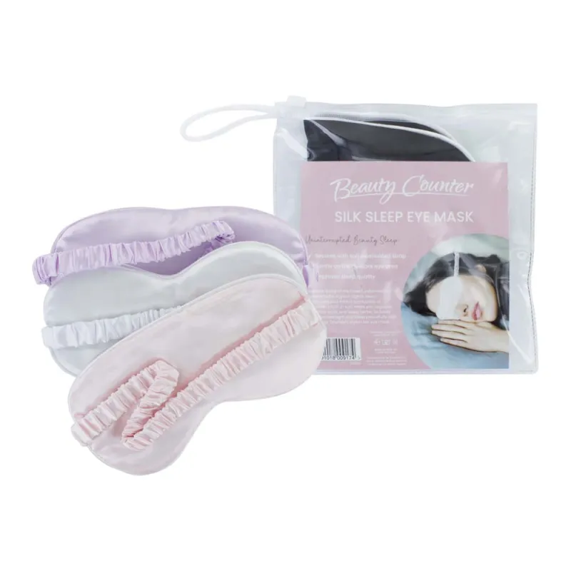 BEAUTY COUNTER SILK EYE MASK