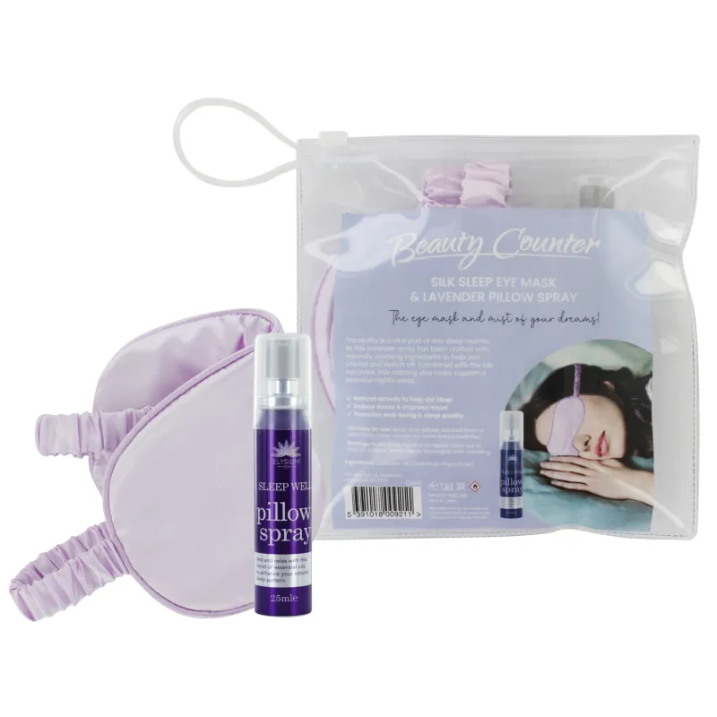 BEAUTY COUNTER LAVENDER SLEEPING SET POUCH