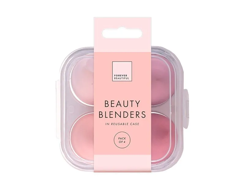 PER12665 4 BEAUTY BLENDERS IN CASE