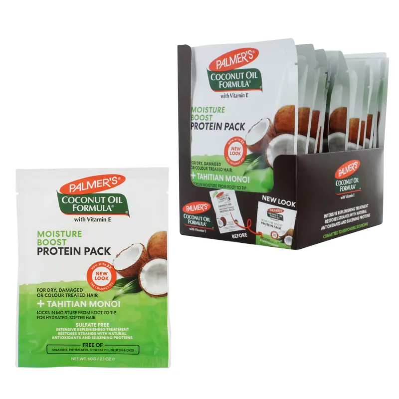 PALMERS COCONUT OIL MOISTURE BOOST HAIR SACHET 60g x12
