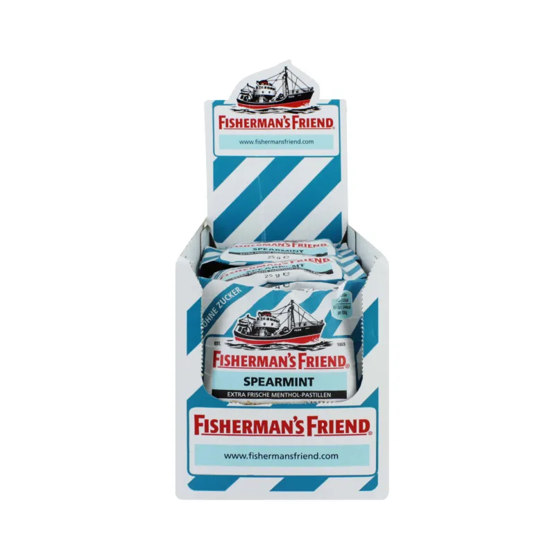 FISHERMAN FRIEND SPEARMINT LOZENGES x24