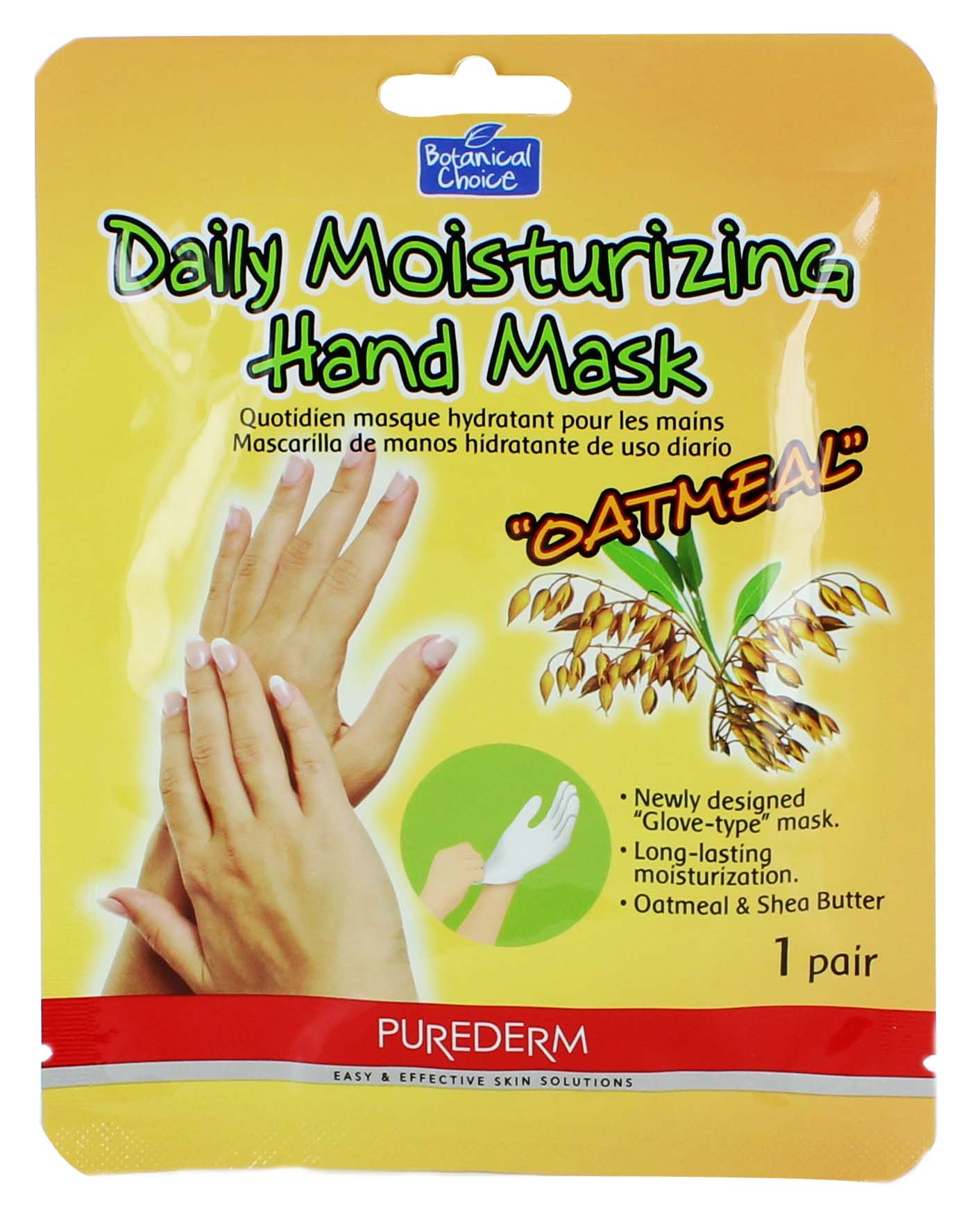 PUREDERM OATMEAL HAND MASK (ASD288