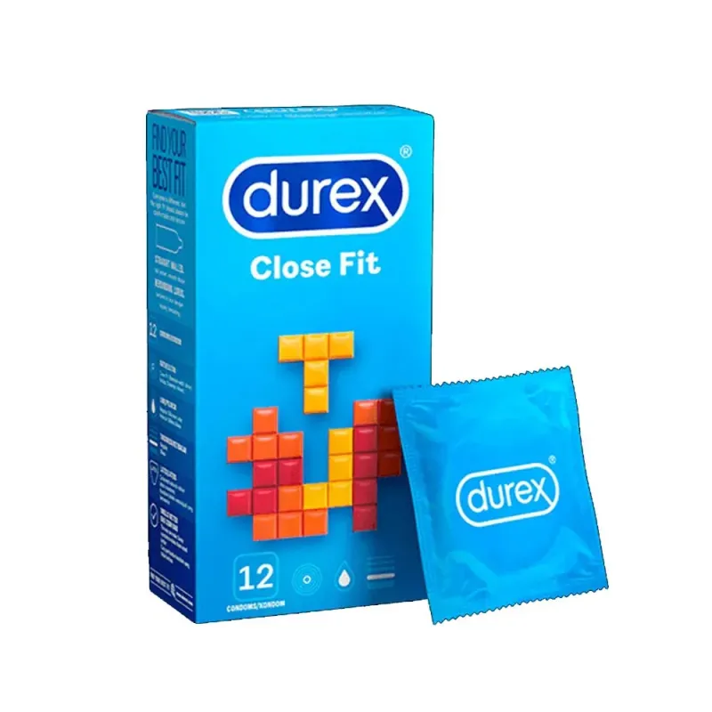 DUREX 12s  CLOSE FIT CONDOMS