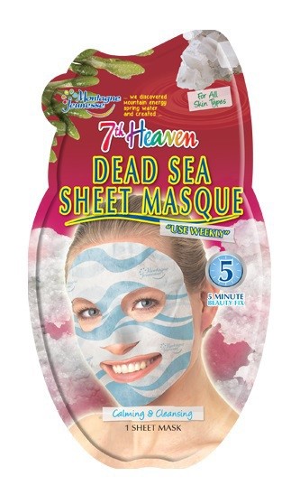 7th HEAVEN DEAD SEA SHEET MASK x12
