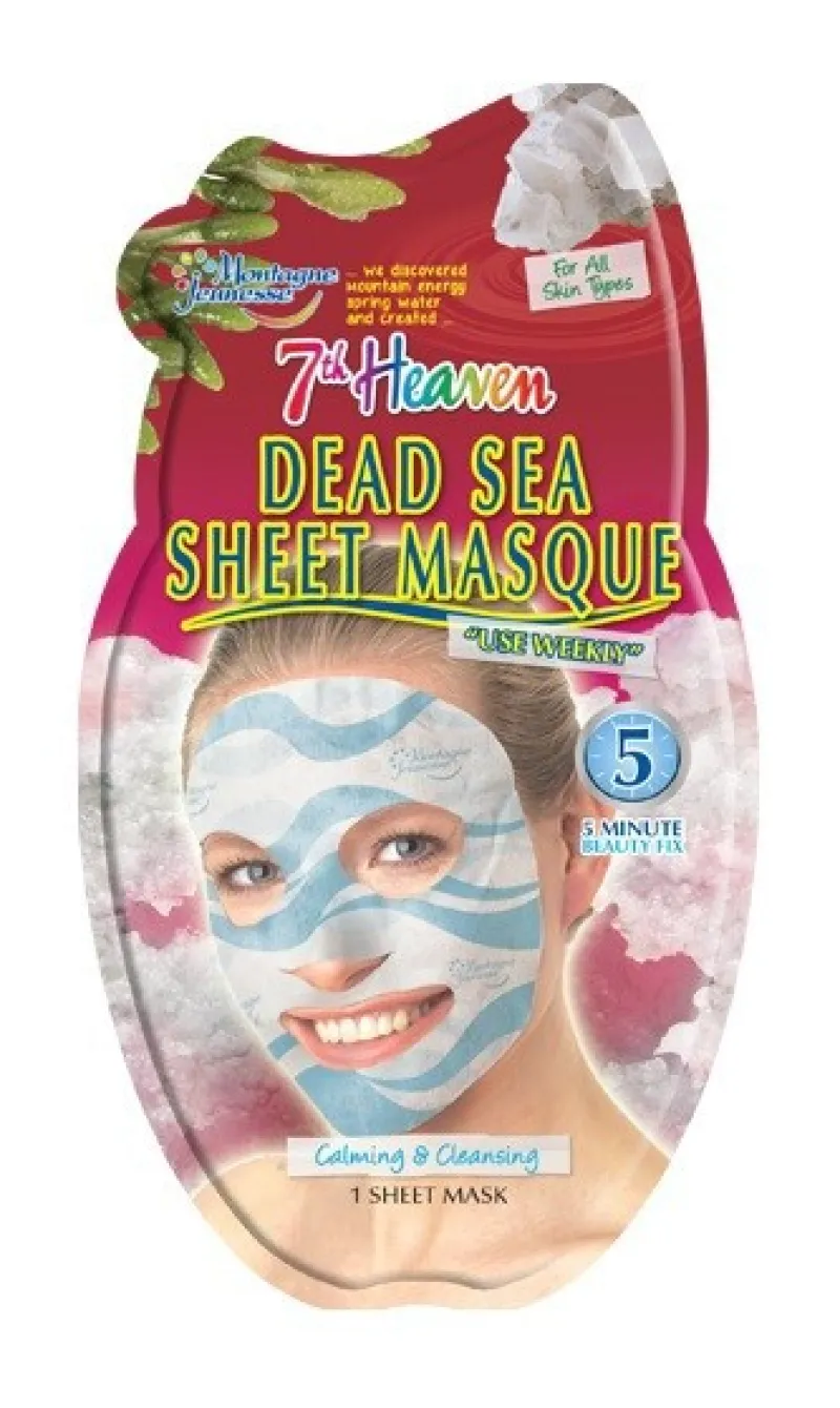 7th HEAVEN DEAD SEA SHEET MASK x12