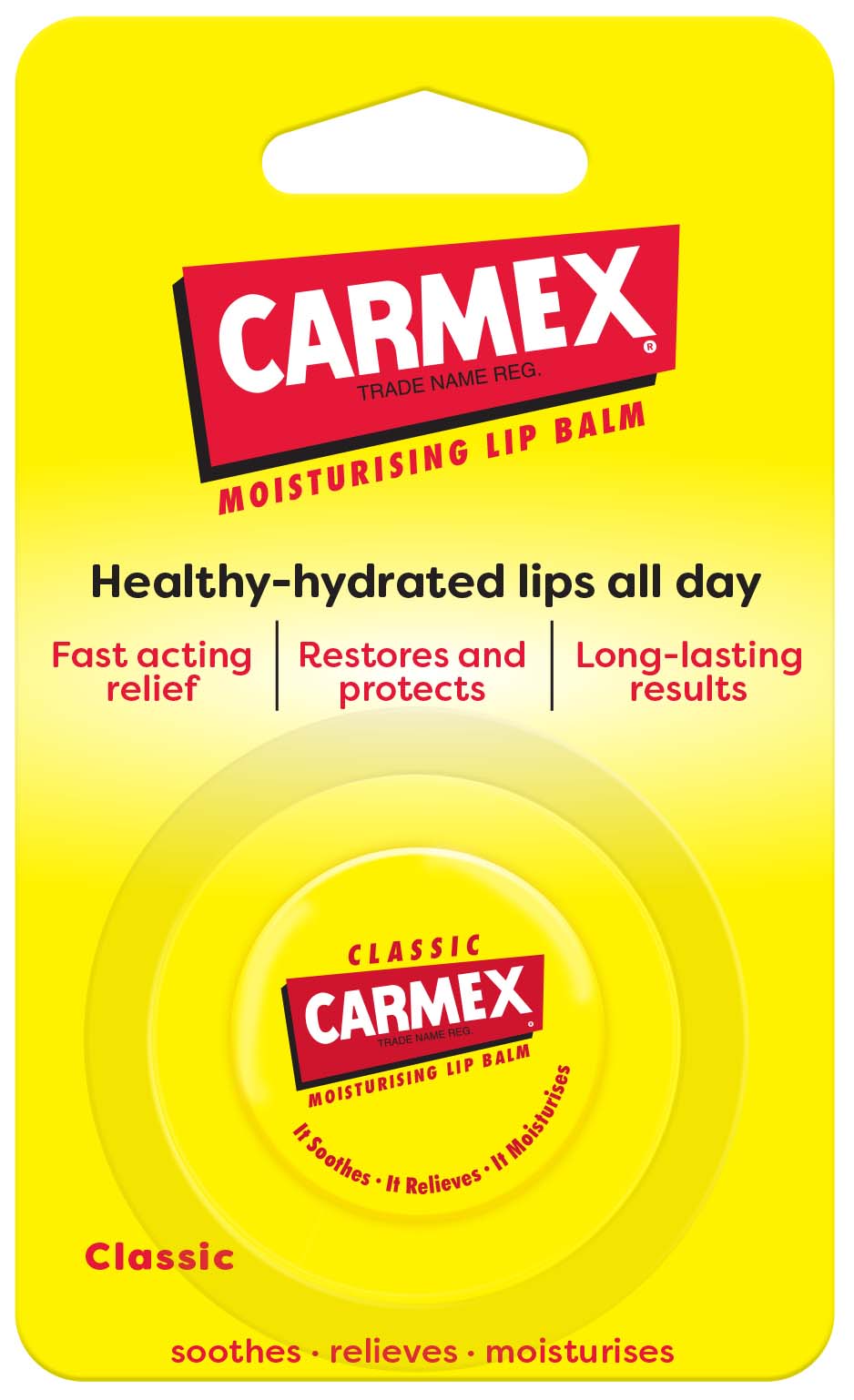CARMEX ORIGINAL LIP BALM POT x8