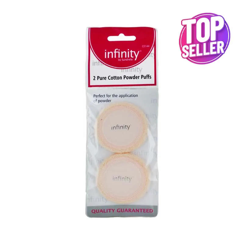 INFINITY DOUBLE POWDER PUFFS