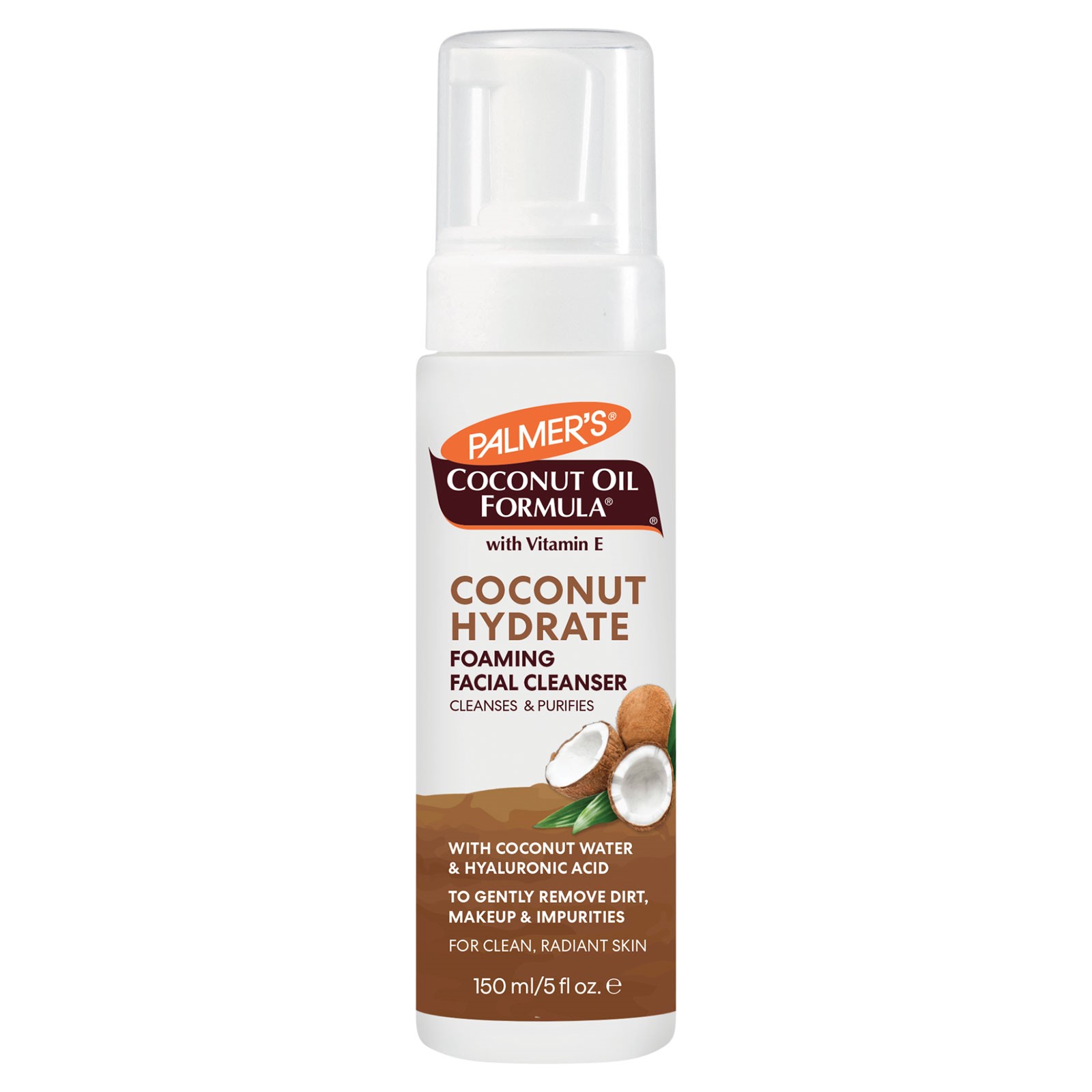 PALMERS COCONUT HYDRATE FOAMING FACIAL CLEANSER 150ml