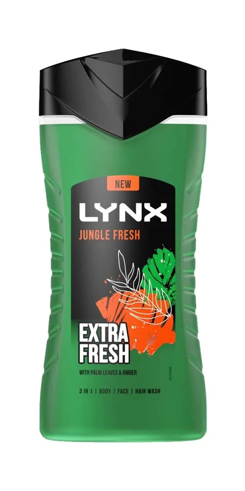 LYNX JUNGLE FRESH BODY WASH 225ml