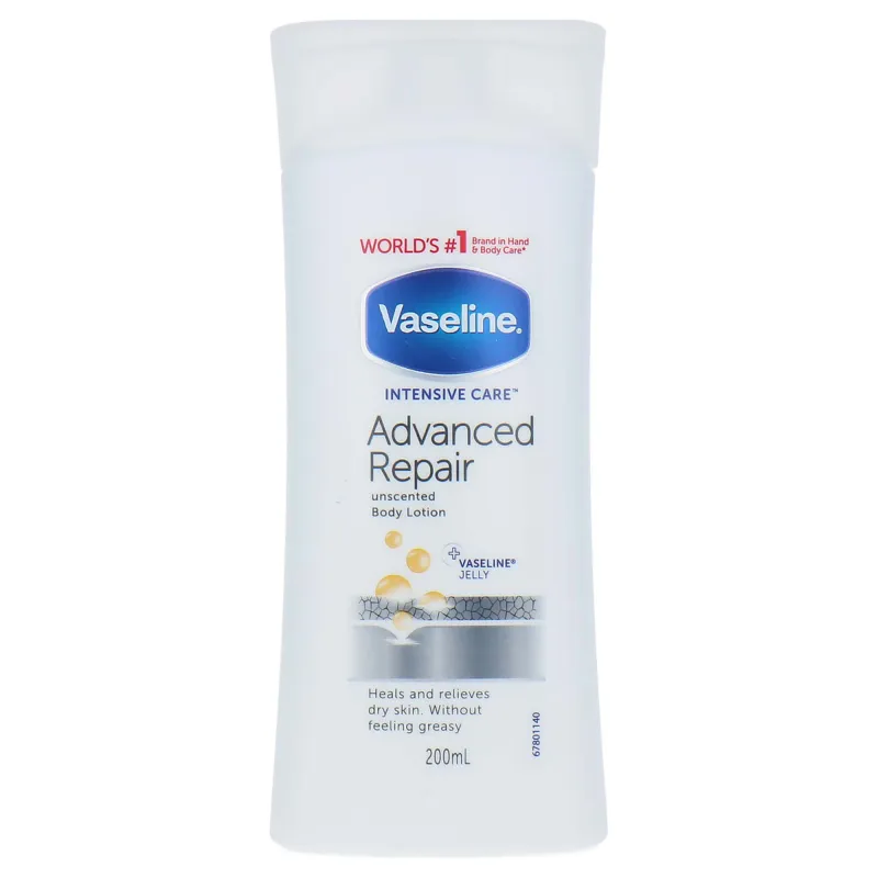 VASELINE ADVANCE REPAIR LOTION 200ml