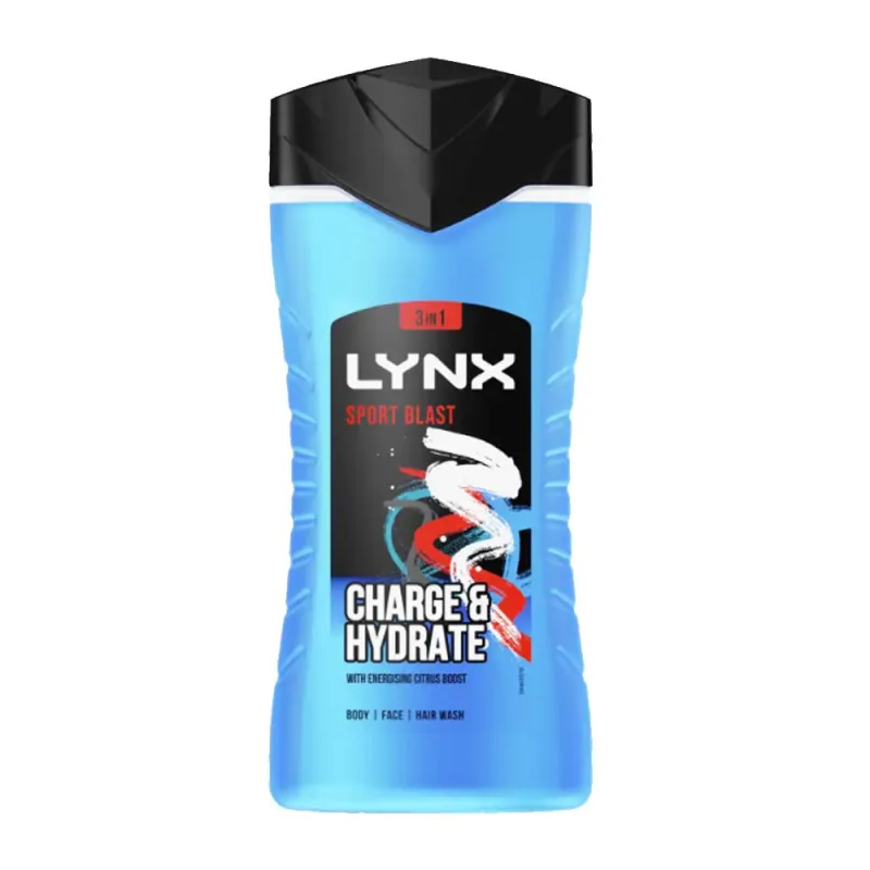 LYNX SPORT BLAST S/GEL 225ml