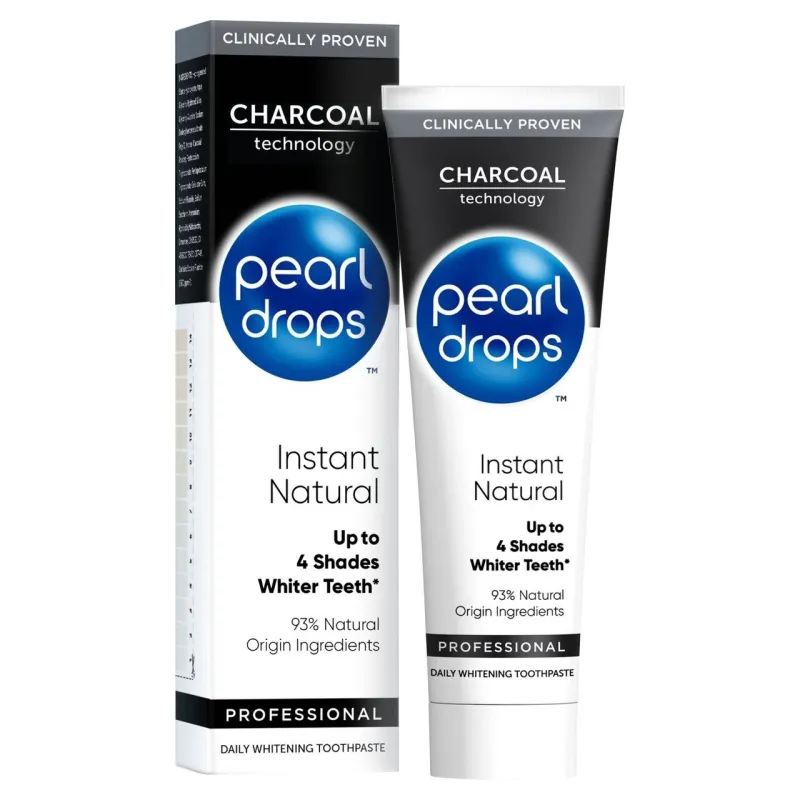 PEARL DROPS INSTANT NATURAL WHITE T/PASTE 75ml