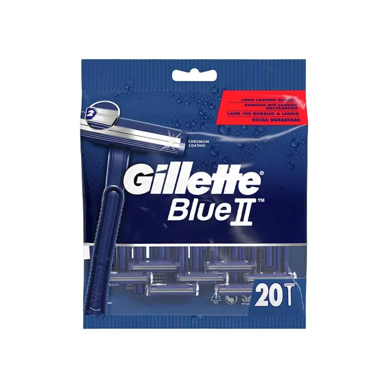 GILLETTE BLUE 2 20s RAZORS