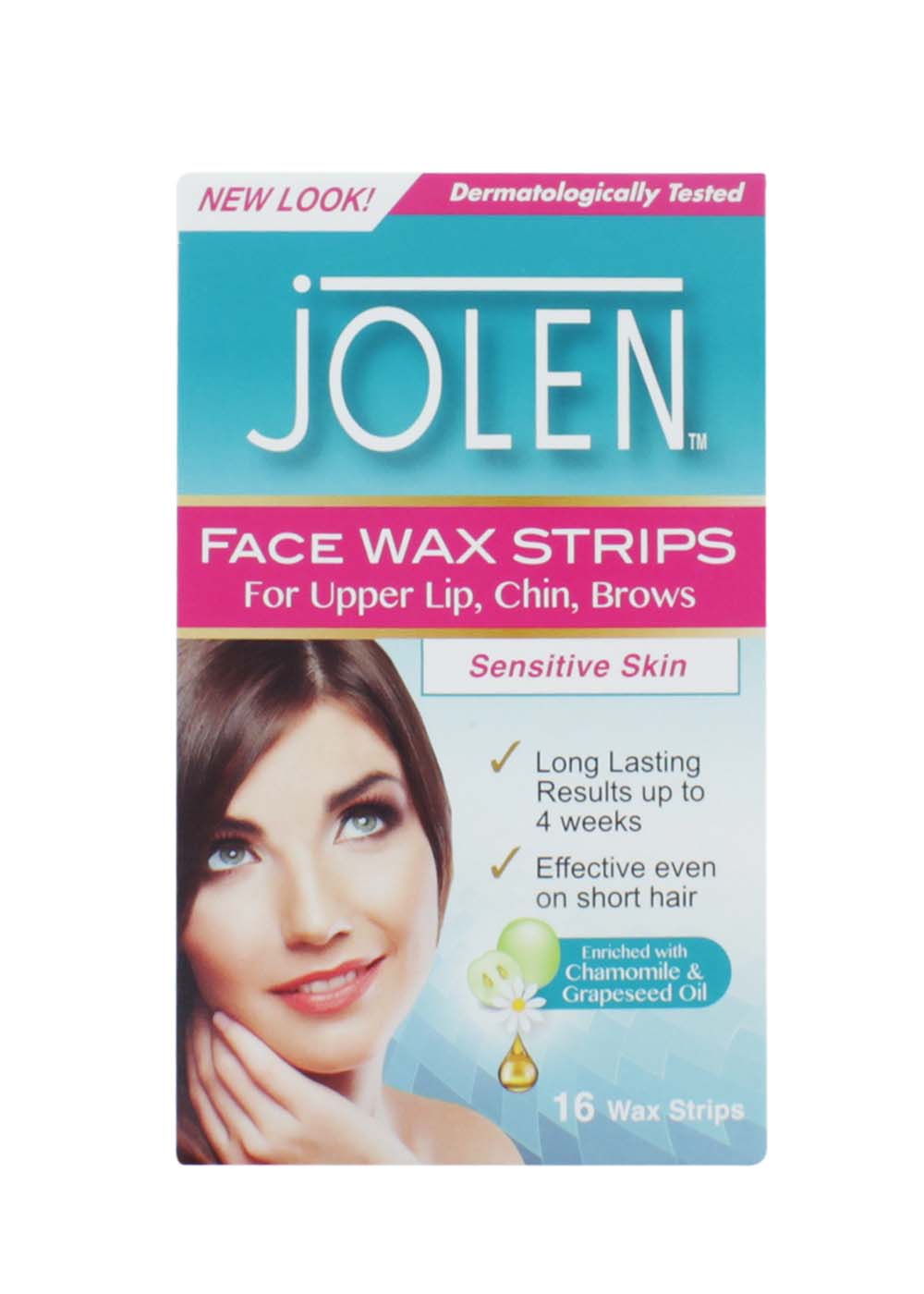 JOLEN FACIAL STRIP WAX 16s
