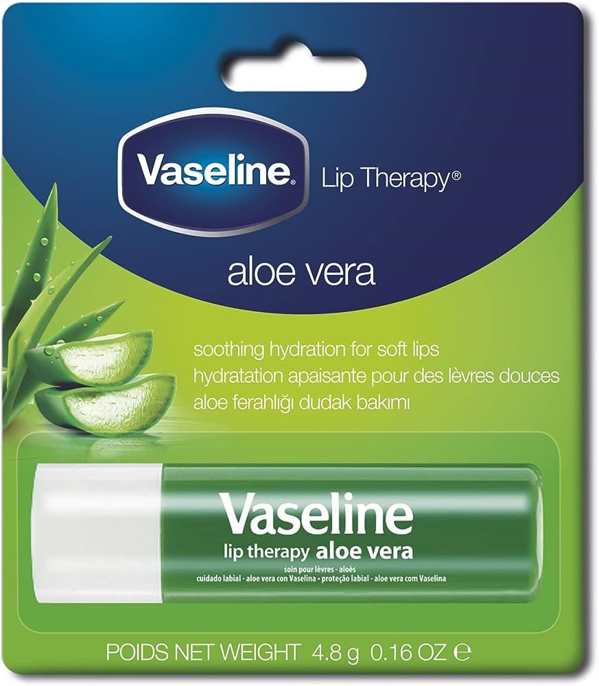 VASELINE ALOE LIP BALM 4.8g