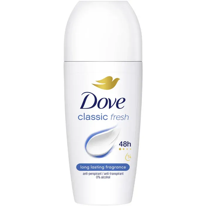 DOVE ROLL ON DEODORANT CLASSIC FRESH 50ml