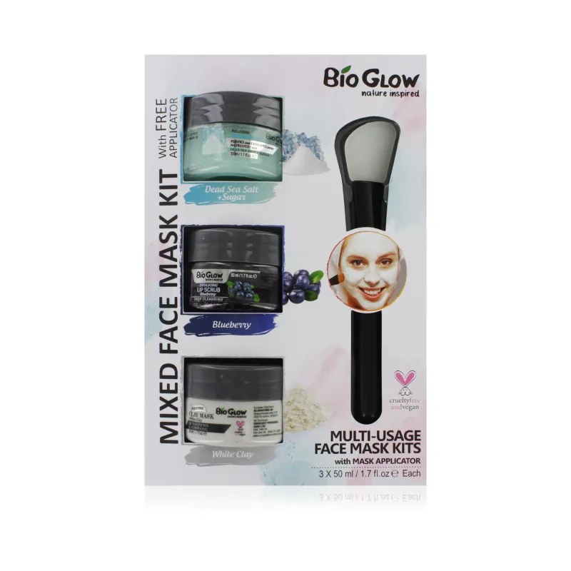 BIO GLOW 4pc FACE MASK KIT