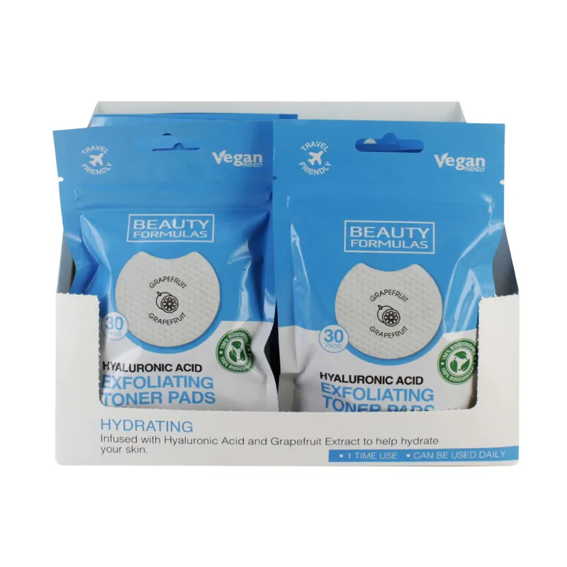 BF 30 HYALURONIC EXFOLIATING TONER PADS