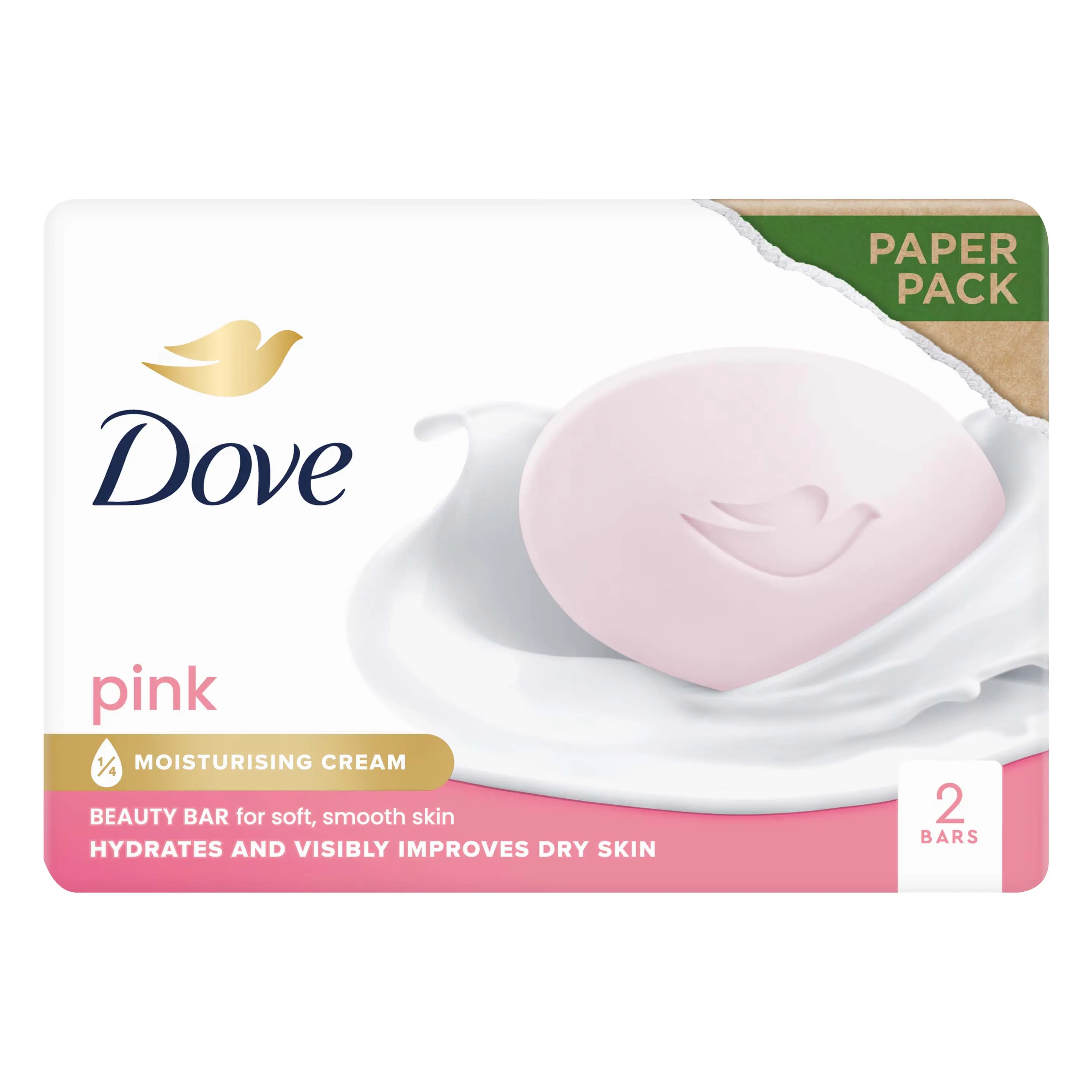 DOVE SOAP PINK 2x90g