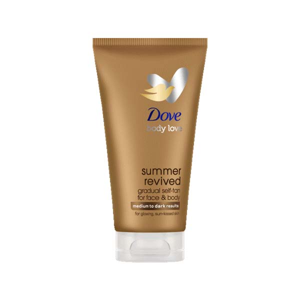 DOVE SUMMER REVIVED SELF TAN MED/DARK 75ml