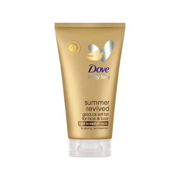 DOVE SUMMER REVIVED SELF TAN LIGHT/MED 75ml