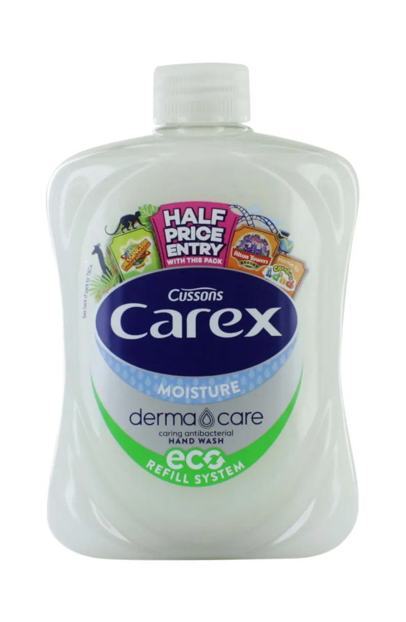 CAREX MOISTURE H/WASH REFILL 500ml