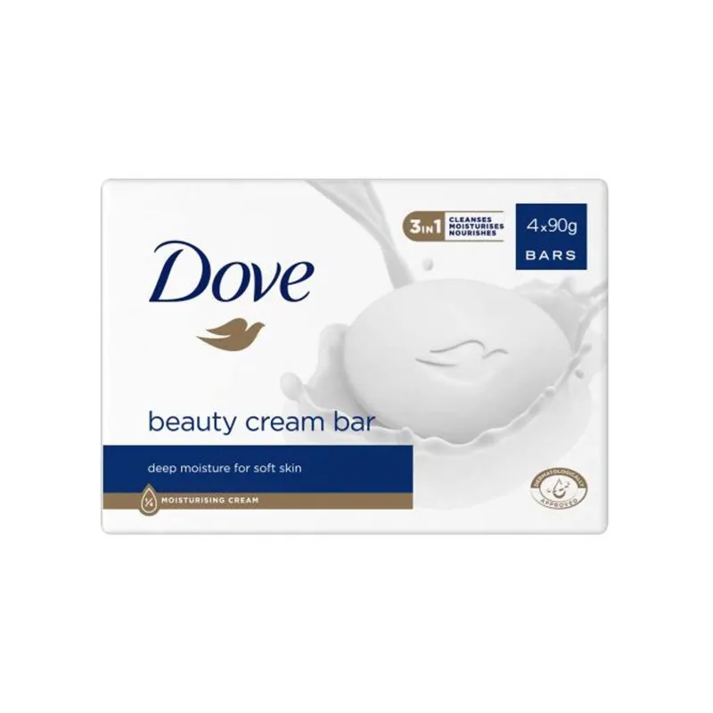 DOVE BEAUTY CREAM SOAP 90g 4 PACK