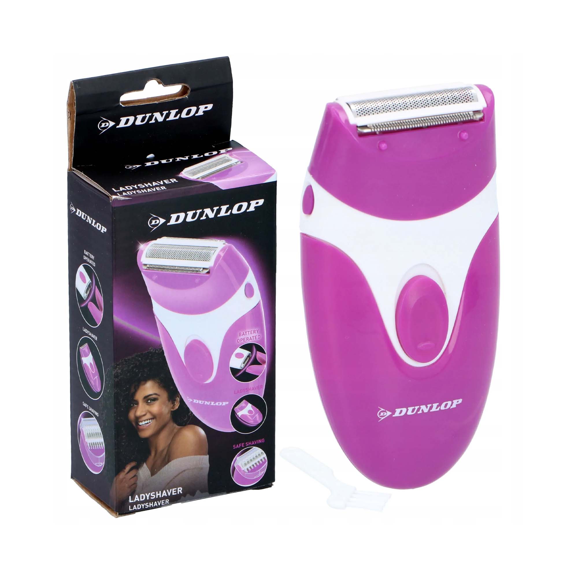 DUNLOP LADY SHAVER 12862 BATTERY OPERATED