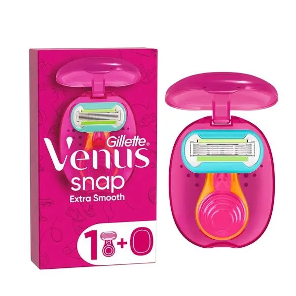GILLETTE VENUS SNAP SENSITIVE RAZOR pink