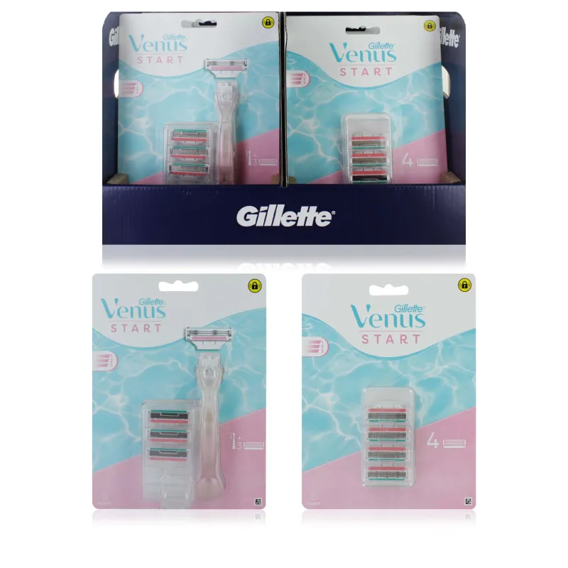 GILLETTE VENUS START DISPLAY x9