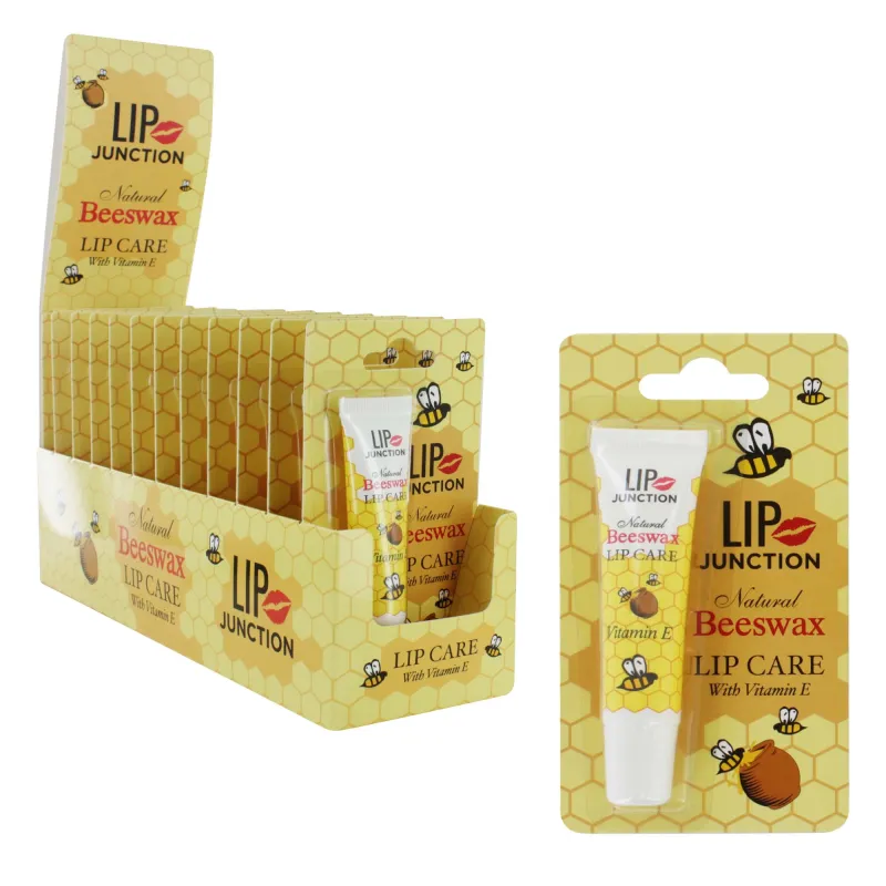 LIP JUNCTION BEESWAX LIP CARE TUBE 12ml x12