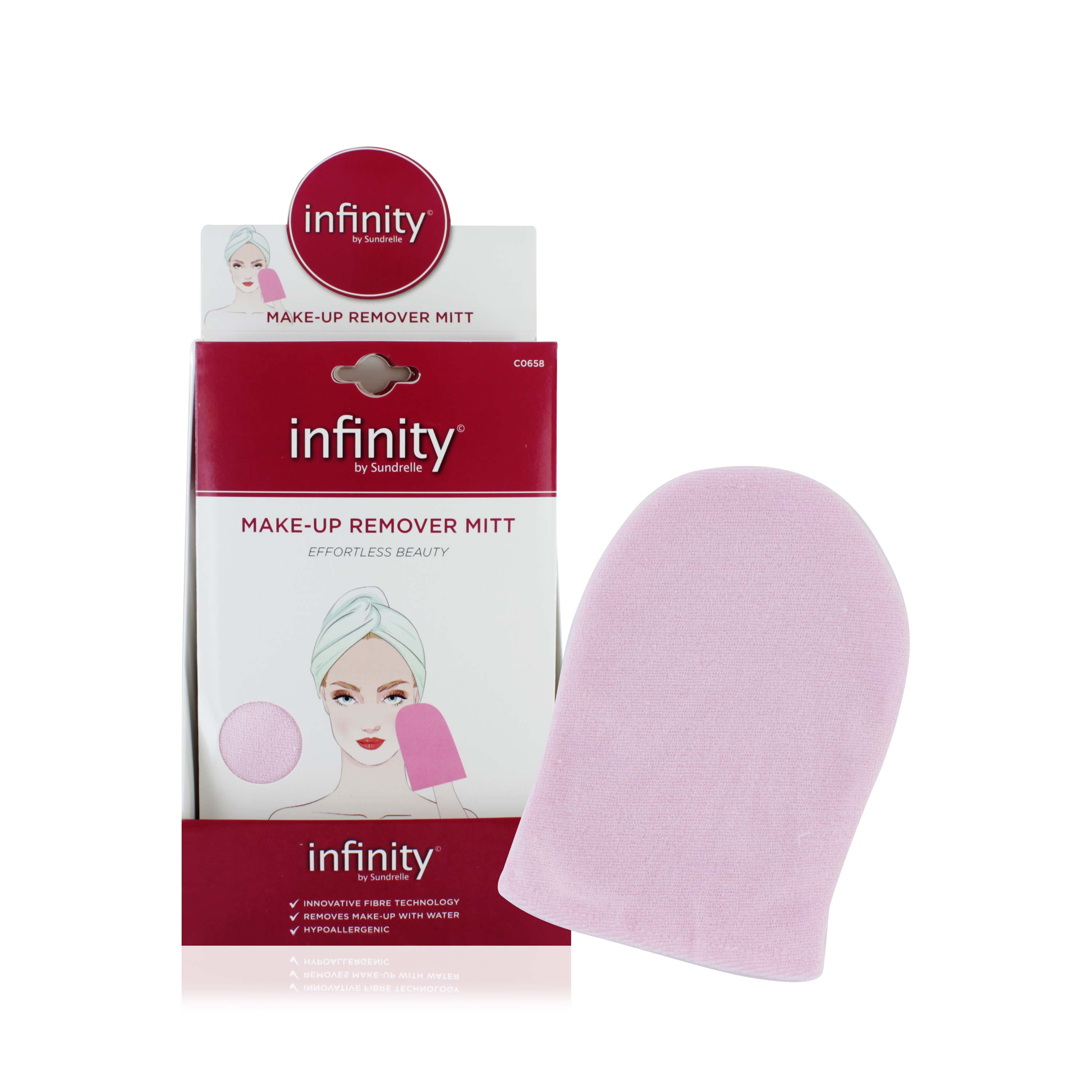 INFINITY MAKE UP REMOVER MITT x12
